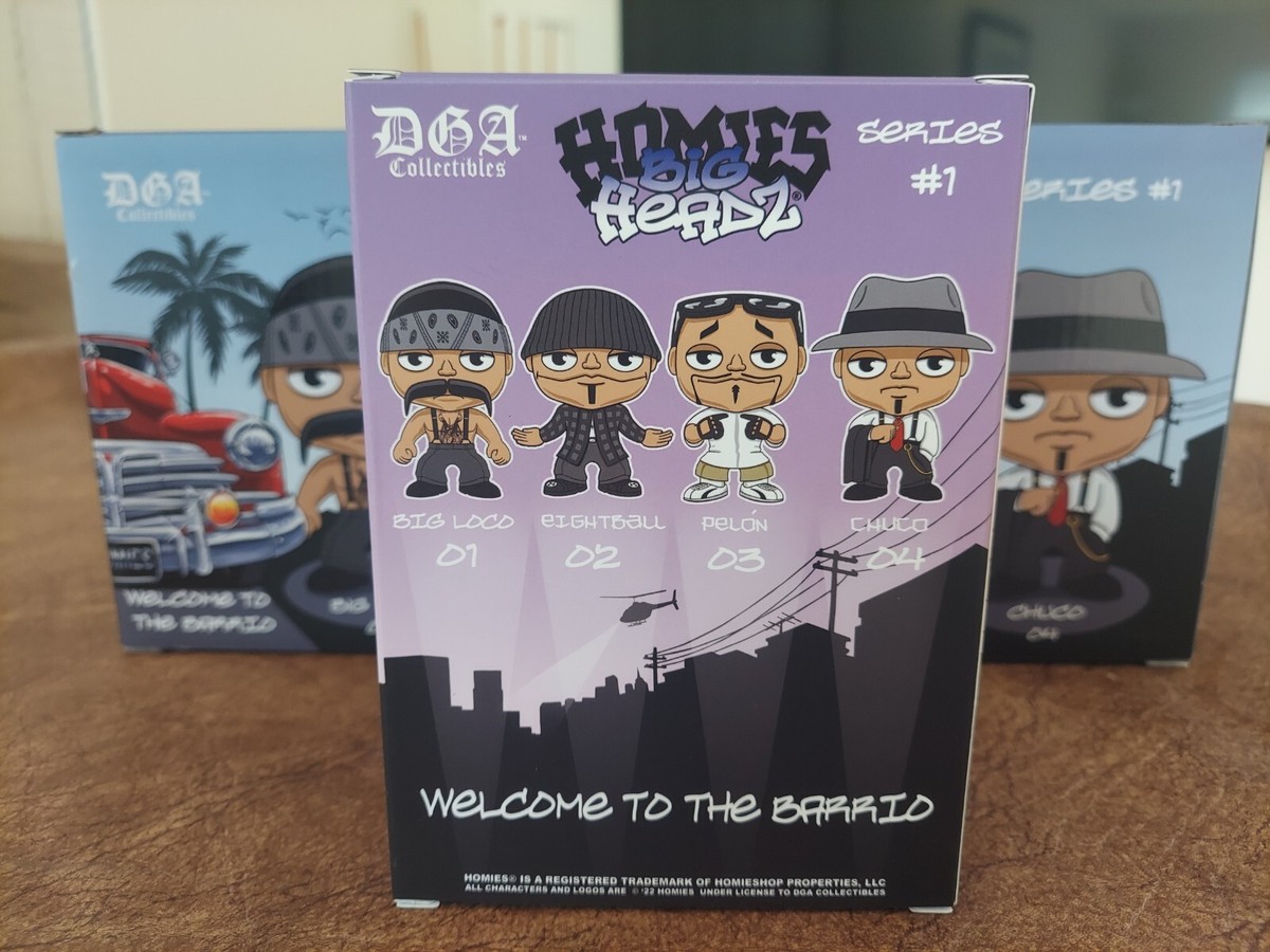 HOMIES Big Headz PELON - Series 1 Collectible Figure 4