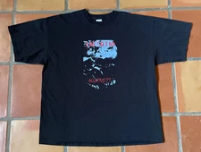 Gildan Ultra Cotton Men’s 2XL Black End To End Graphic Print T-Shirt Anonymity