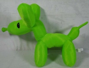 balloon dog plush