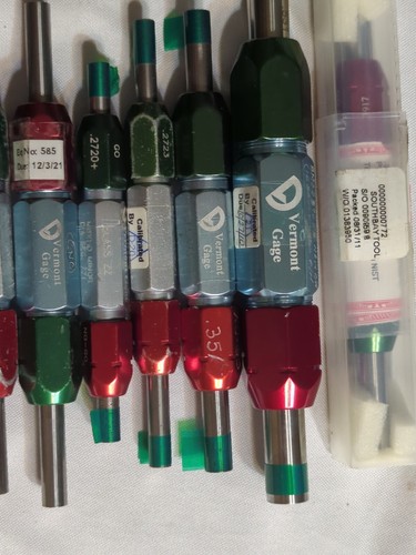 Mixed Lot Of 30 Vermont Go NoGo Pin Gages Many Special Gages (B16) - Picture 12 of 13