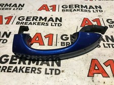 GENUINE 17-21 SEAT ARONA OSR DRIVER REAR DOOR HANDLE OUTER BLUE LW5L 