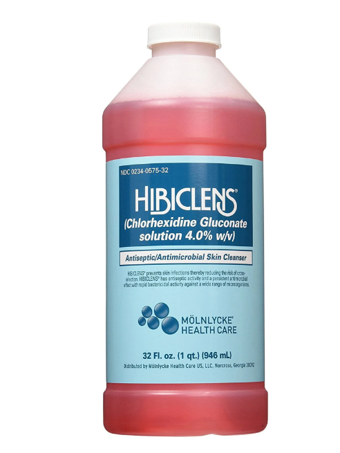 Hibiclens Antiseptic Antimicrobial Skin Cleanser 32oz Bottle 1 Count