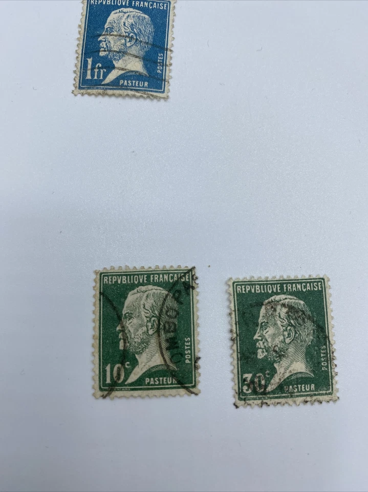 - France 1925 - Louis Pasteur - French Chemist USED Lot Of 14! - Image 3 of 4