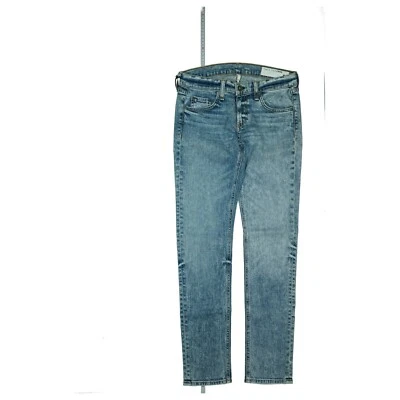 rag & bone DRE Damen Jeans Hose stretch Slim Skinny low XS W24 L30 used Blau NEU - Bild 1 von 4