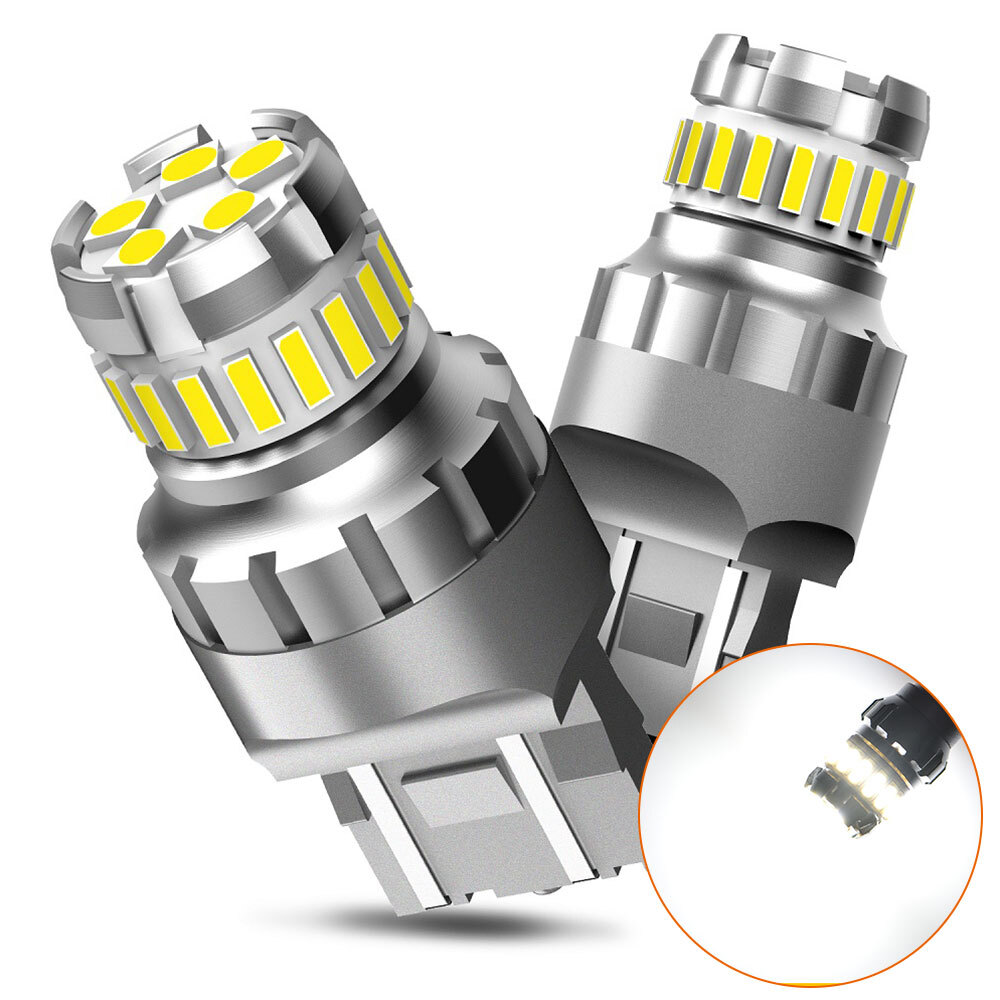 7440 7441 LED Back Up Reverse Light Cool Bulbs White 6000K Extremely Bright 2pcs