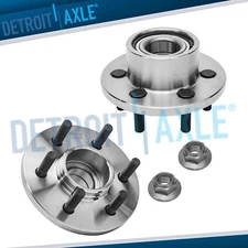 2WD Front Wheel Bearing Hubs for 1999 - 2003 Dodge Dakota Durango 6 Bolt