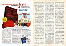 1970 Encyclopedia Britannica Set Junior Pre-School World Famous Vintage Print Ad