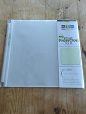 12 x 12-inch 3-Ring Album Page Protectors by We R Memory Keepers 25 pack