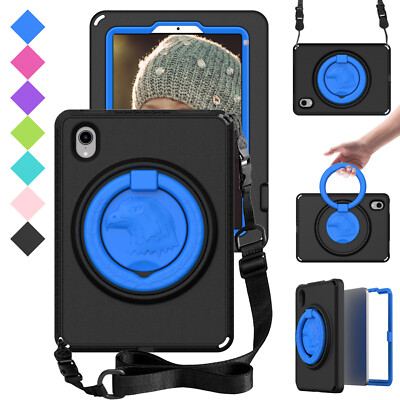 For iPad 5th 6th 7th 8th 9th 10th 11th Gen A16 Shockproof Stand Case Kids Gift