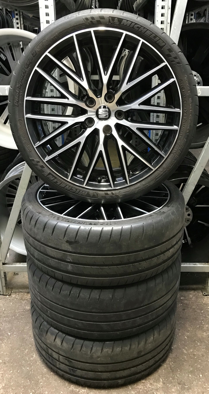 4 Orig Seat Sommerräder 235/35 R19 91Y Leon FR ST Cupra 5F0071490A 