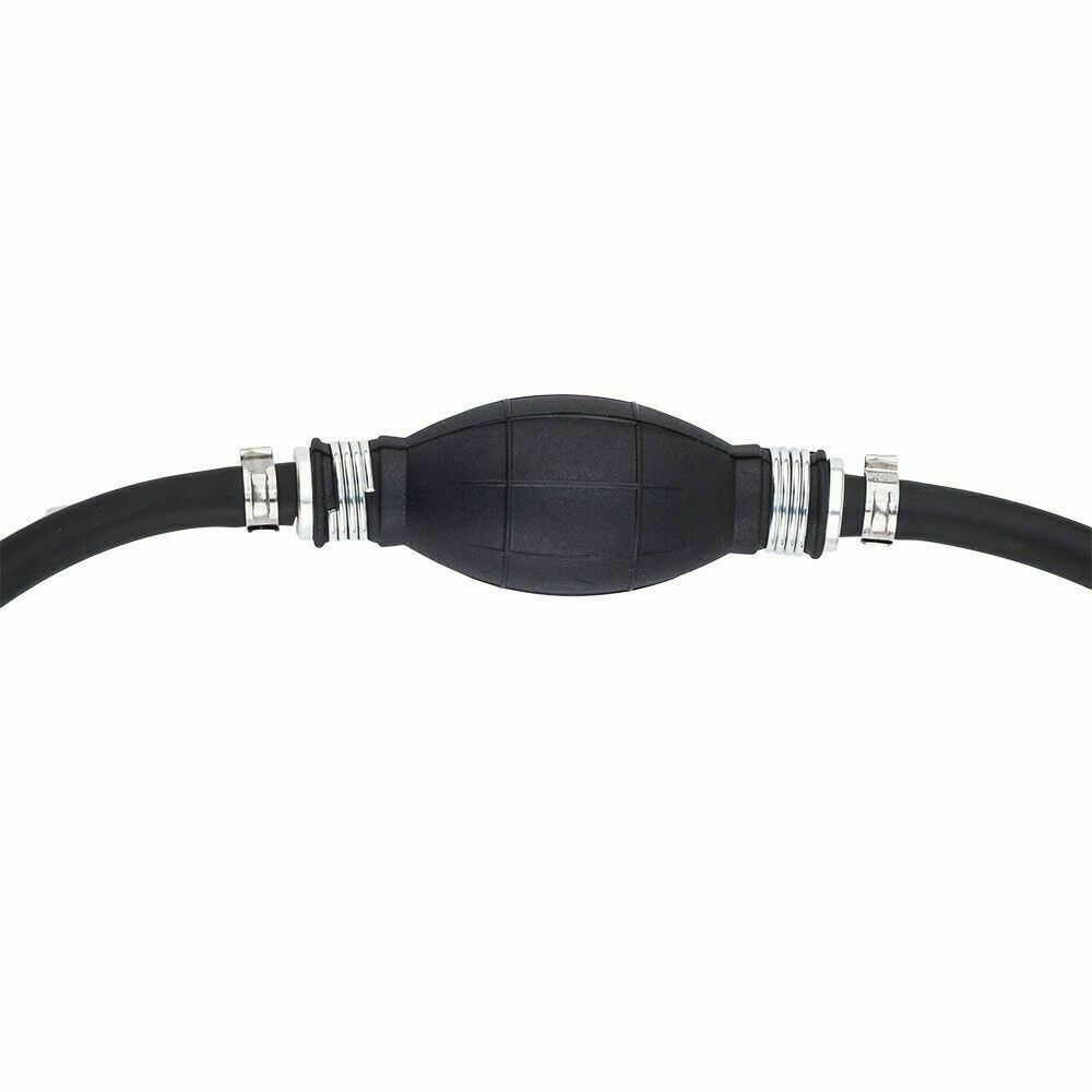 8mm Fuel Line Gas Hose Primer Bulb Outboard Motor Tank Connector For