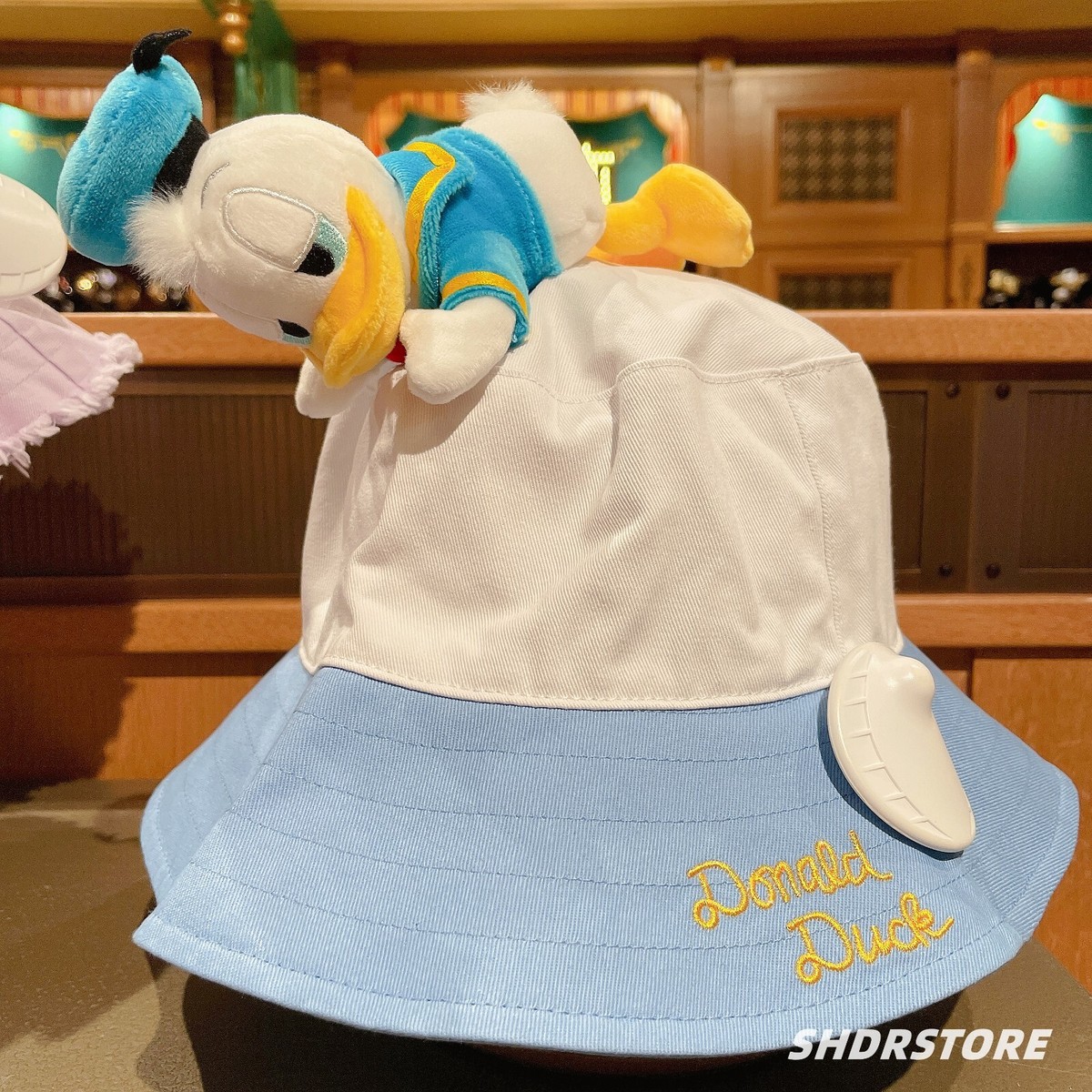 Disney - tomomi出品　上海限定　ドナルドダックハット ドナルドダック - ディズニードナルドイヤーハット の通販 by