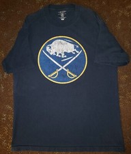 Gilbert Perreault Buffalo Ssbres Shirt Large Old Time Hockey