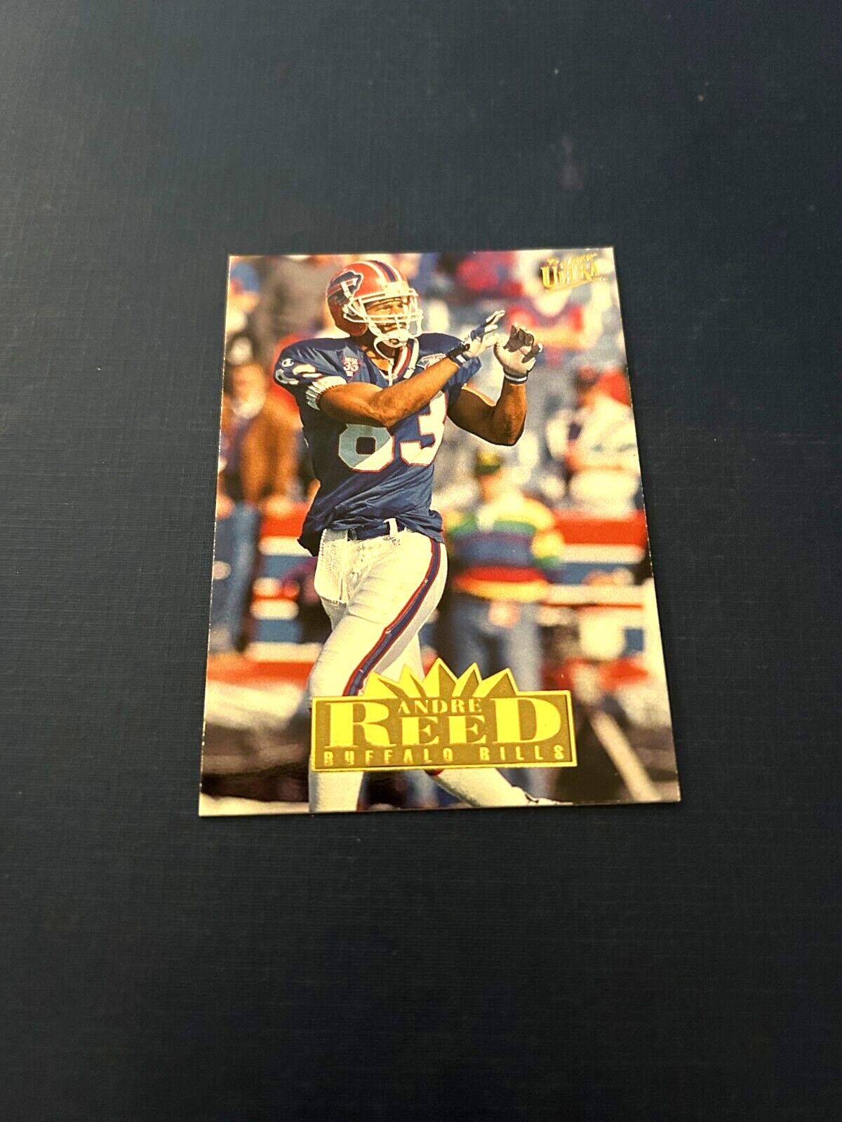 1995 Fleer Ultra Football Andre Reed #31 HOF Set Break NM
