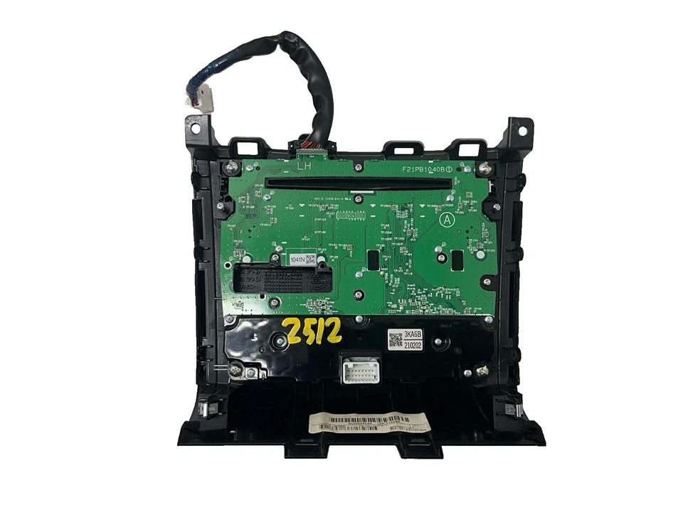 Nissan Pathfinder 2014 radio audio aire acondicionado panel de control de clima 68260-3KA6B OEM Foto 2 de 4