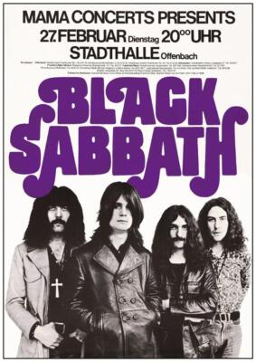 Black Sabbath - POSTER - 17