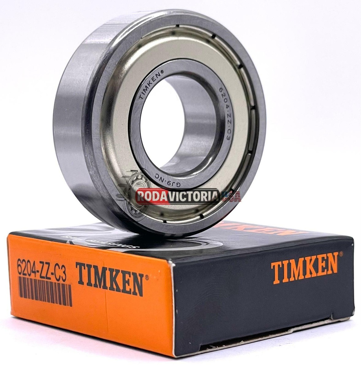 べ！！ TIMKEN 6204 ZZ C3 DEEP GROOVE BALL BEARING, METAL SHIELDED