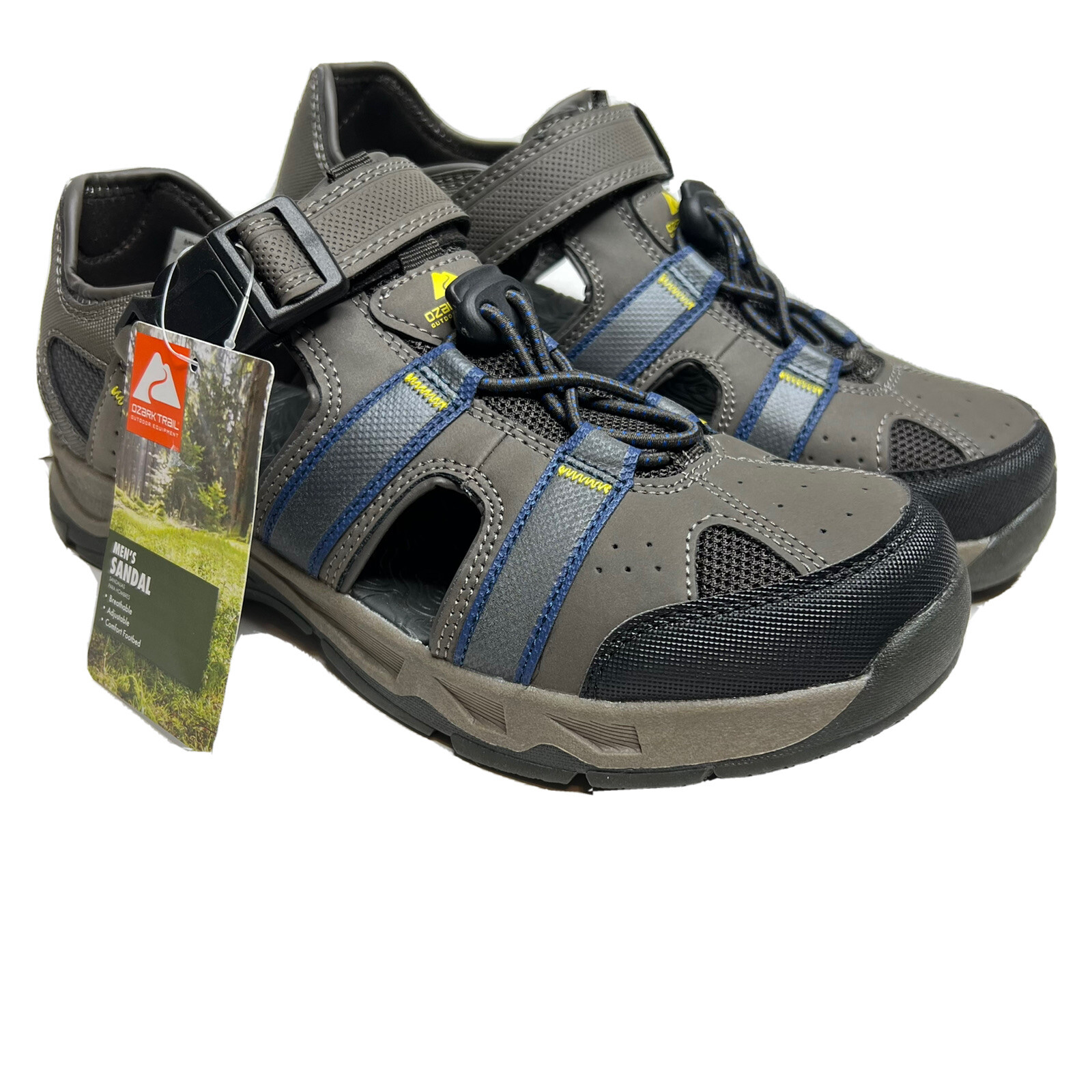 Ozark Trail Men's Closed Toe Sandals 