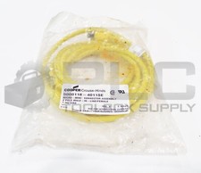 NEW COOPER 5000118-4011SE CABLE ASSEMBLY 4PIN MALE IN LINE/FEMALE 4 METER