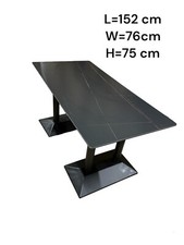 MARBLE TABLE 152 x 76cm for Restaurants, Takeaways and Cafes Seat up to 6 people