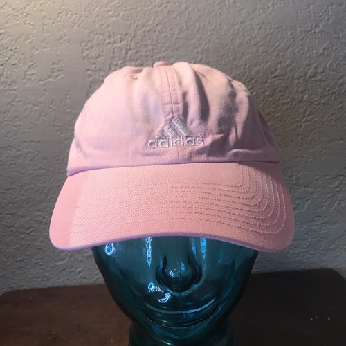 Adidas Pink Cotton Slouch Cap Dad Hat 
