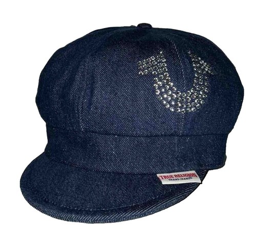 True Religion Y2K Distressed Pink / Blue Adjustable Ball Cap