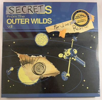 OUTER WILDS - ECHOES OF THE EYE - LIMITED BLACK HOLE VINYL LP NEW - A19