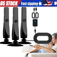 4K Rewave Antena, TV Antenna, Suction Cup TV Antenna Plug Play 3m Cable 2024 LOT