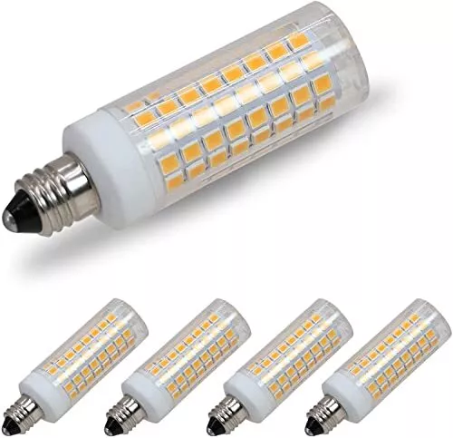 E11 LED Bulb Dimmable 8W 75W or 100W Halogen Bulbs Equivalent