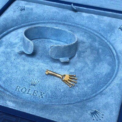 ROLEX 空箱のみ 純正 木箱 MONTRES ROLEX SA 1.10.4 GENUINE ROLEX WATCH BOX 51.00.01 JUMBO BLUE PRESENATION BOX