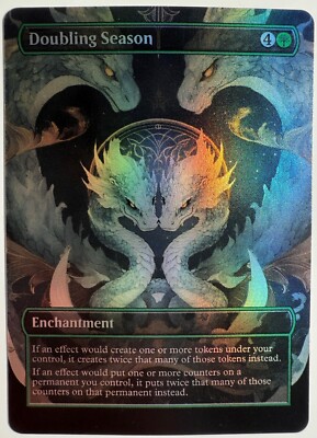 mtg cards similar to doubling season Magic The Gathering - Foundations - Doubling Season main image 1