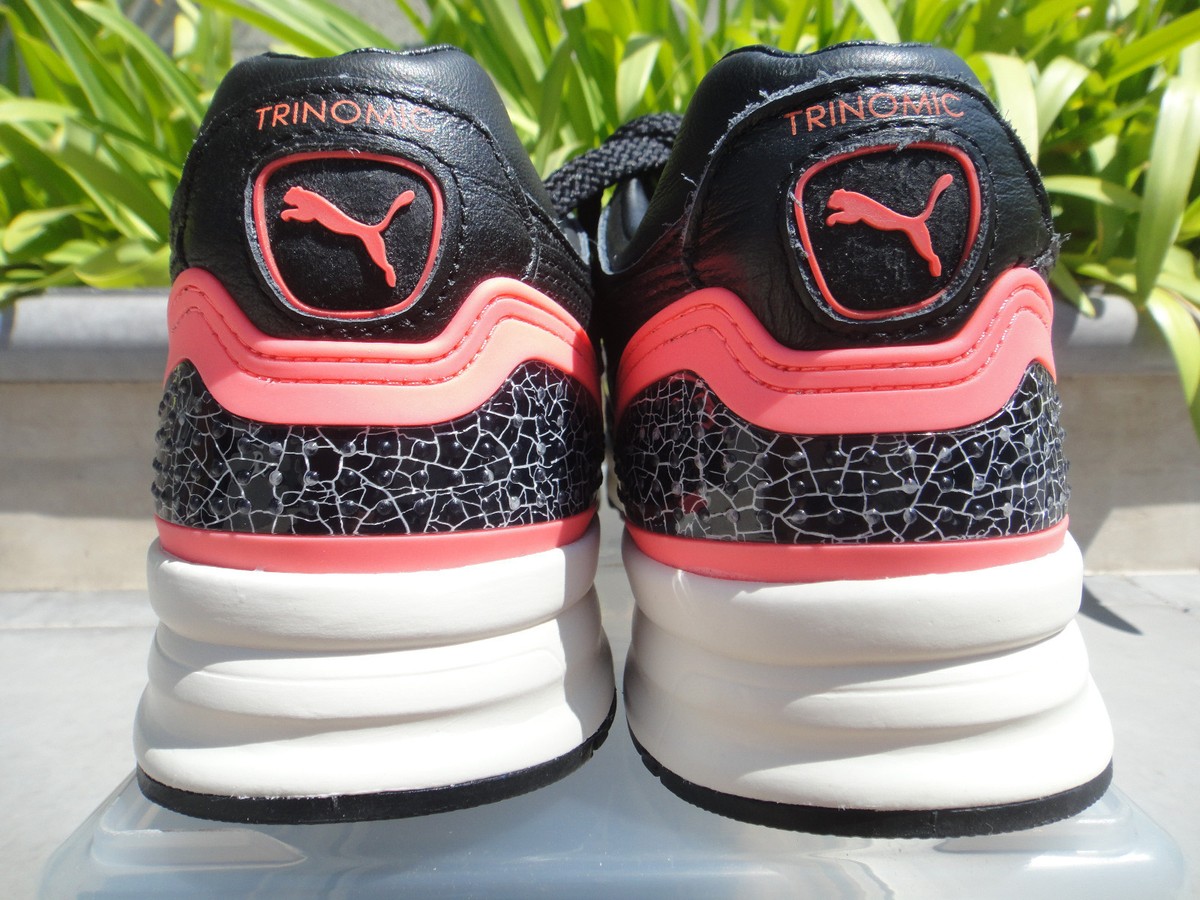 Puma Trinomic XT2 + CRKL, Crackle Men's Black Soft Leather Lace Up