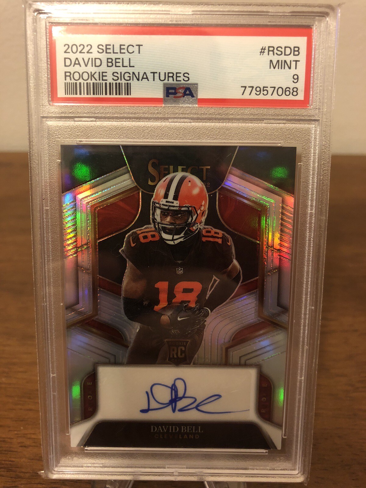 David Bell Panini Select Rookie Signatures #RSDB Base