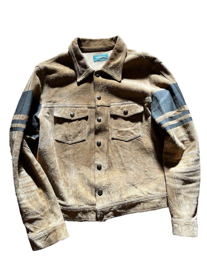 UNDERCOVER 1997 Leather Jacket Leaf Collection Rare Vintage UNDERCOVER 1997 Leather Jacket Leaf Collection Rare Vintage