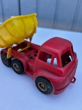 Vintage Plastic Tipper Truck -Made in Germany - 7 inches long.