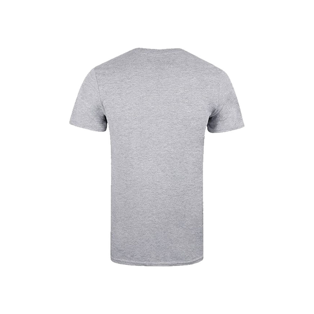 Hgd Wacky Races T-Shirt Muttley Crew Dastardly Grey, Cotone Di Alta Qualità, Maniche Corte, Girocollo, Leggera E Traspirante, Importata, Taglie Uomo E Donna