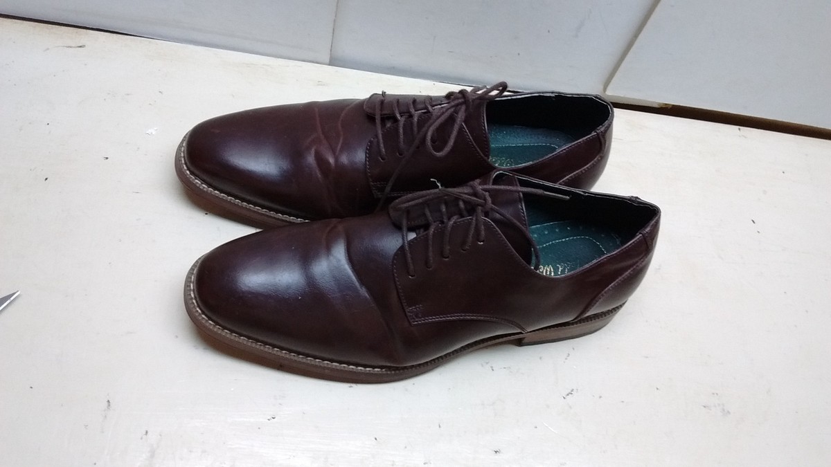 Todd Welsh Men Brown Synthetic Leather Oxford Plain Toe  display picture 3