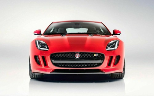 2015 JAGUAR F TYPE R COUPE SALSA RED - Poster 20x30 - Afbeelding 1 van 2