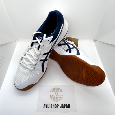 ASICS Table Tennis Shoes ATTACK HYPERBEAT 4 1073A056.100 White