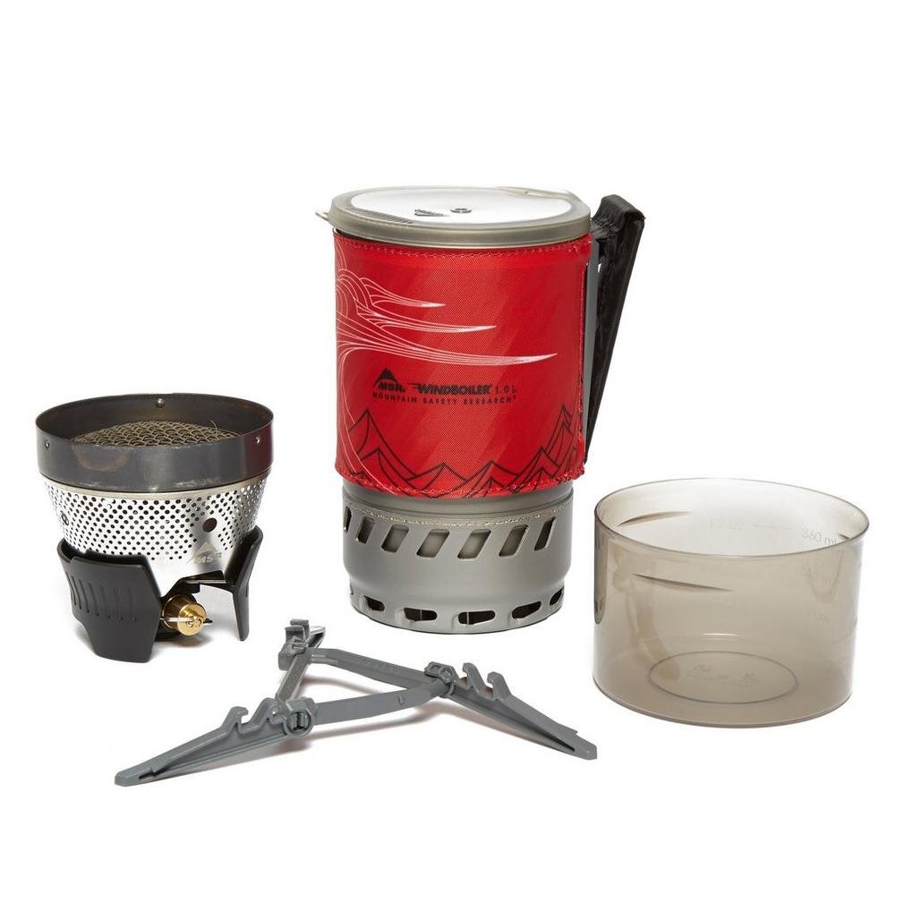 MSR Stufa WindBurner â„¢, Rosso, Taglia Unica (G8u)