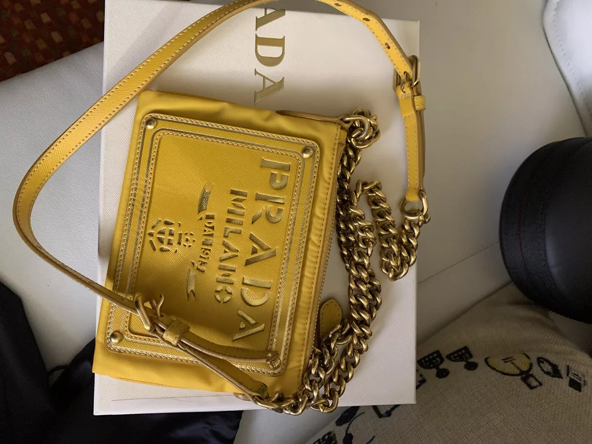 Prada perforated bag cheap