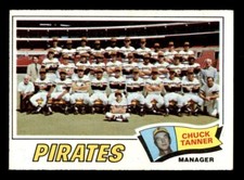1977 Topps Baseball #354 Pittsburgh Pirates Team VG *d3