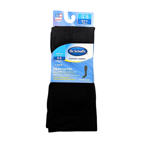 Dr Scholl's Men's Compression Over The Calf Socks XL 1-Pair