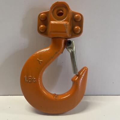 #ad #ad Ingersoll Rand Bottom Hook 1.6 Ton With Safety Catch part number 2372864 $75.00