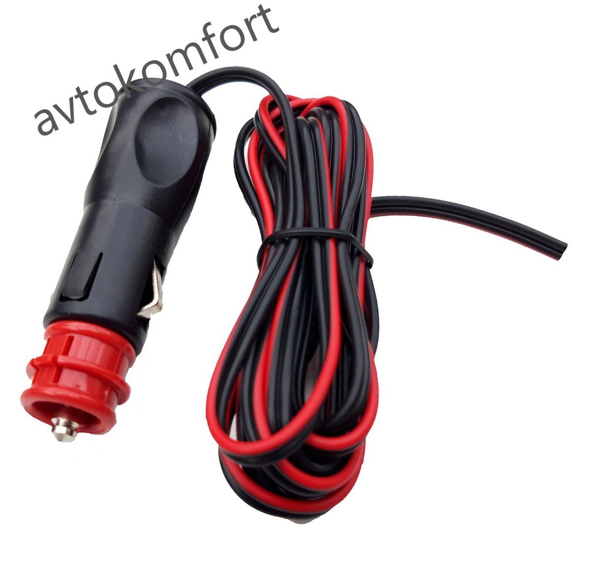 Aofan auto presa accendisigari con tappo di chiusura impermeabile + 60 CM10 A fusibile O-ring cavo usato in auto, moto, ecc. 12 V 120 W