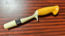 Robelson Regio Grip Ivory/Natural Wood Fishing Rod Handle, Used, Damaged