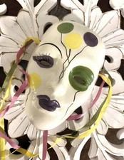 Mardi Gras mask-Porcelain/Ceramic 1986