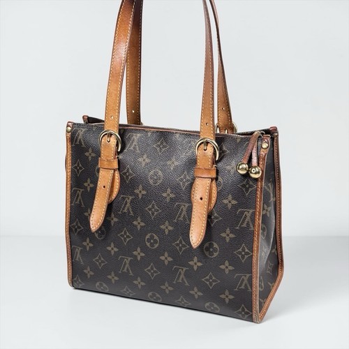 LOUIS VUITTON Popincourt Haut M40007 Monogram Tote Shoulder Bag Cherry Charm