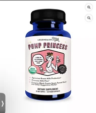 Legendairy Milk Pump Princess - Supports Breast Milk Production - 60 Capsules
