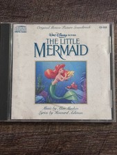 Walt Disney Records The Little Mermaid Soundtrack CD 1989